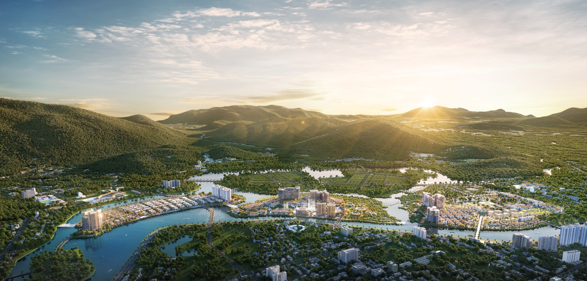 Charmora City view huong nui